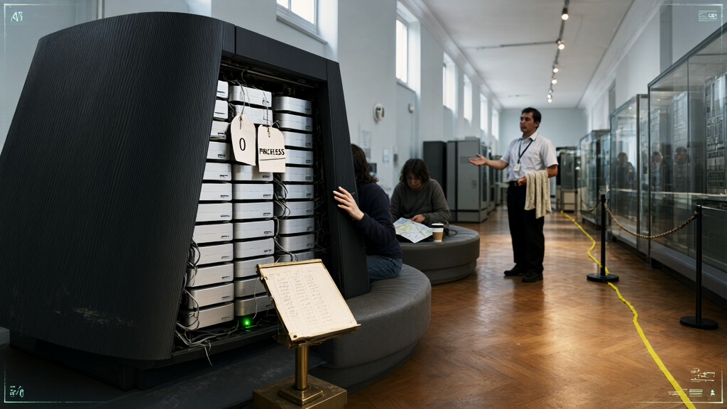 A Cray-1 supercomputer replica from 30 "obsolete" Mac Minis